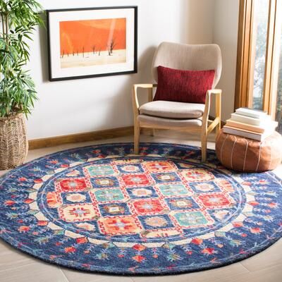 SAFAVIEH Handmade Aspen Leona Boho Tribal Wool Rug