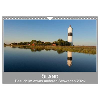ÖLAND - Besuch im etwas anderen Schweden 2026 (Wandkalender 2026 DIN A4 quer), CALVENDO Monatskalender