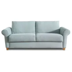 bali Schlafsofa Elisa Cord Grün Mint 160 cm