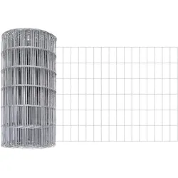 vidaXL Eurozaun 0,6 x 50 m PVC-beschichtetes Eisen