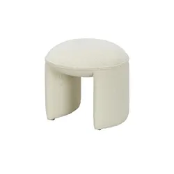 Hocker  Benji , creme , Maße (cm): B: 44 H: 42 T: 44.0