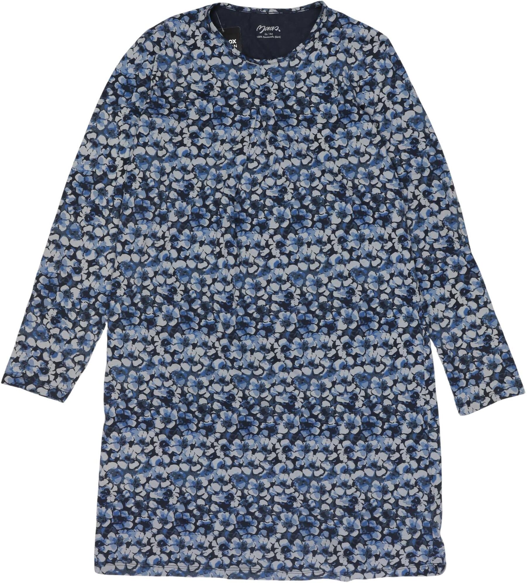 Maas Mädchen Kleid, Mehrfarbig, Gr. EU 164, Baumwolle - Second Hand