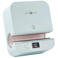 Htvront, Schneideplotter + Transferpresse, HPT01 Automatische Tassenpresse (hellblau)