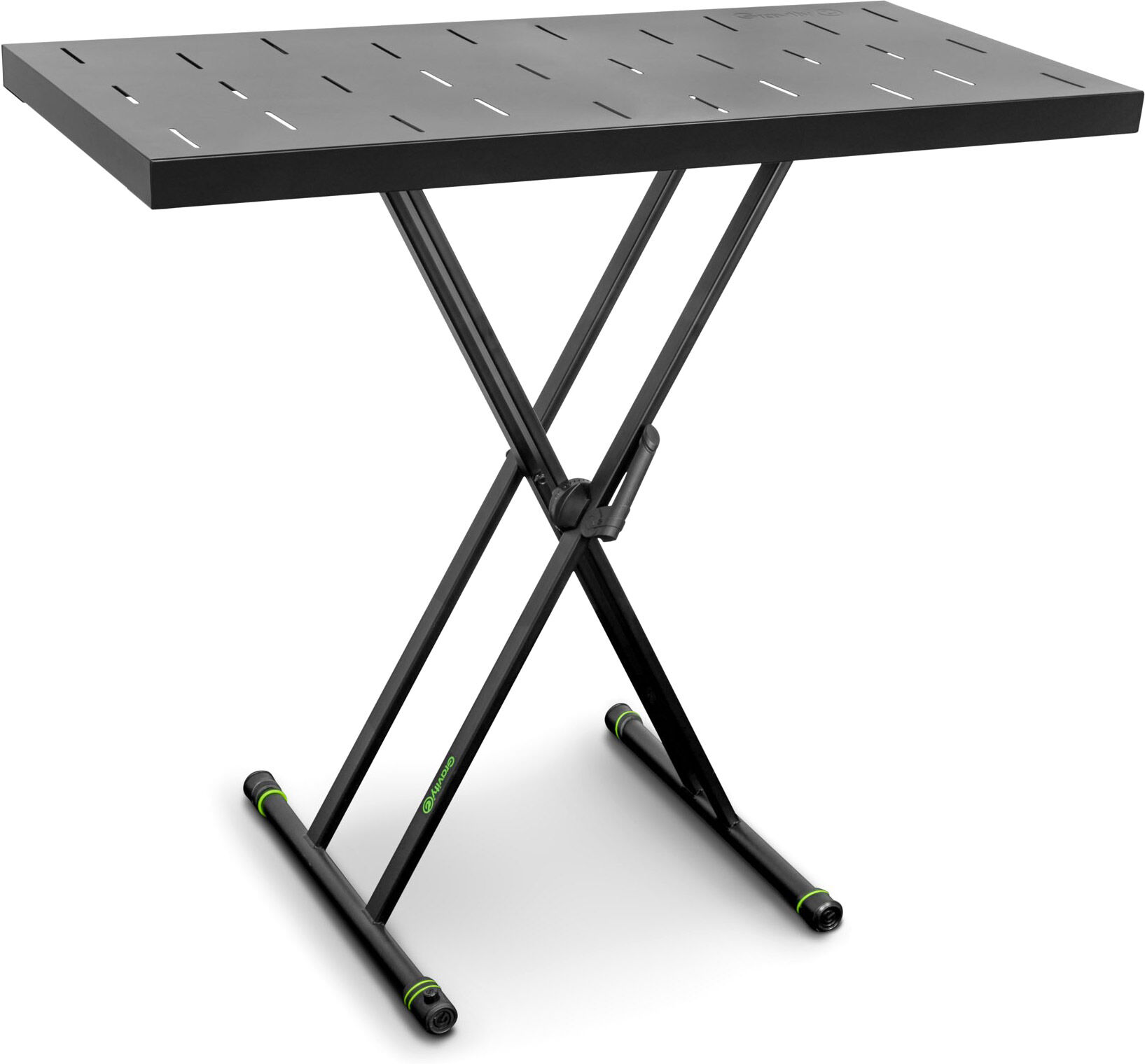 Gravity Ksx 2 Rd Set Mit Keyboardstativ X-Form Doppelt Und Auflagetisch