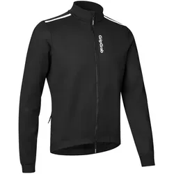 GripGrab, Herren, Velojacke, RIDE Winter Jacke (XL), Schwarz, XL