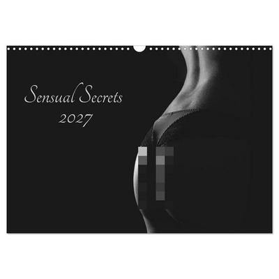 Sensual Secrets (Wandkalender 2027 DIN A3 quer), CALVENDO Monatskalender