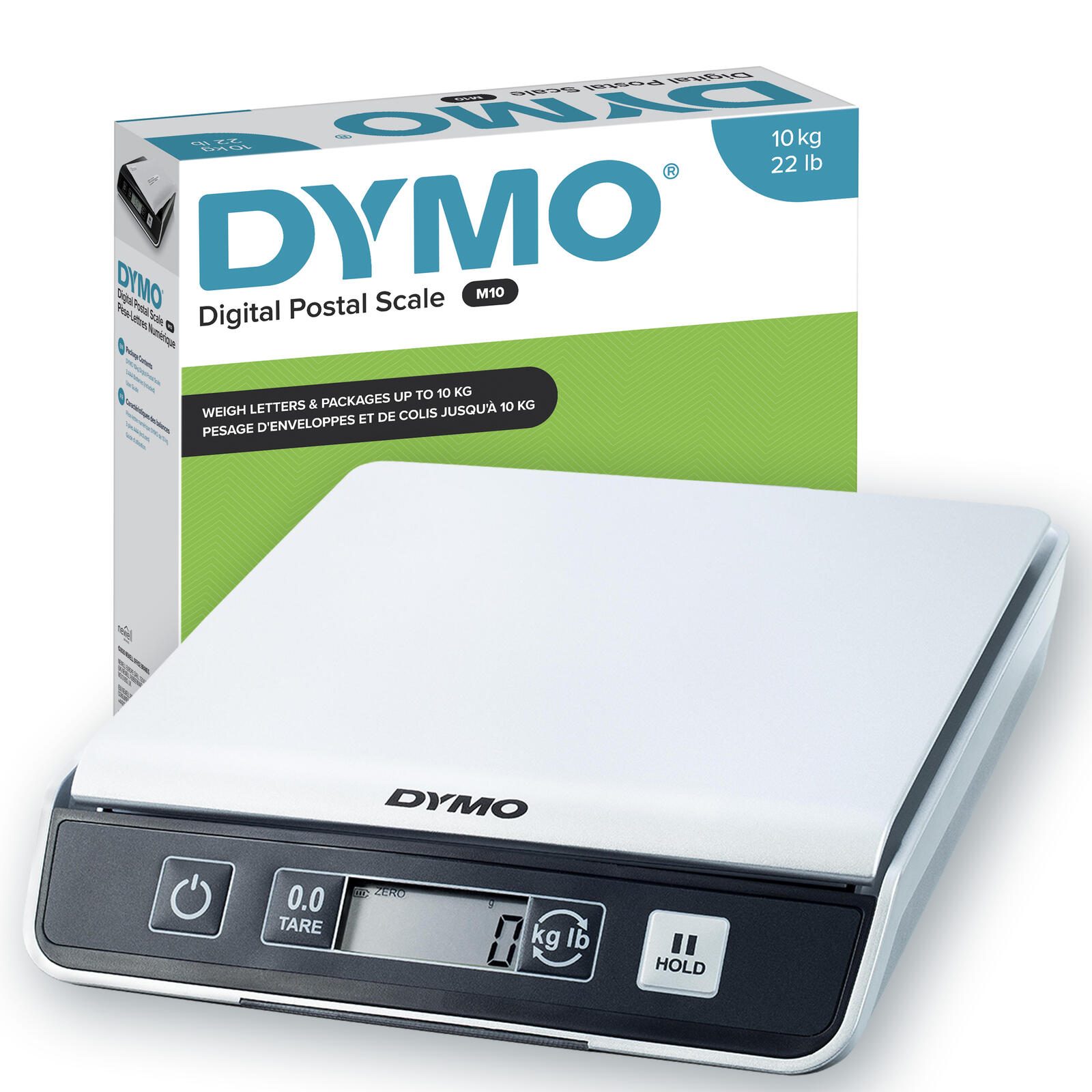 DYMO® Briefwaage M10 , Wiegebereich bis 10kg S0929010