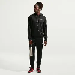 NIKE Hyverse Dri-FIT Fleece Hoodie Herren 010 - black/black/white XXL