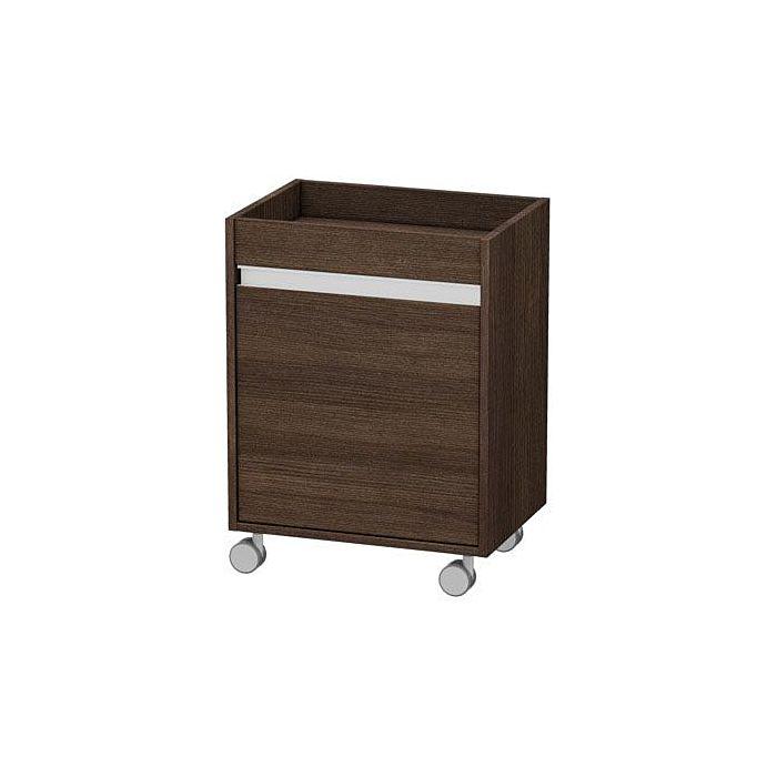 Duravit Ketho Rollcontainer KT2530L5353 50x36x67cm, Tür links, kastanie dunkel