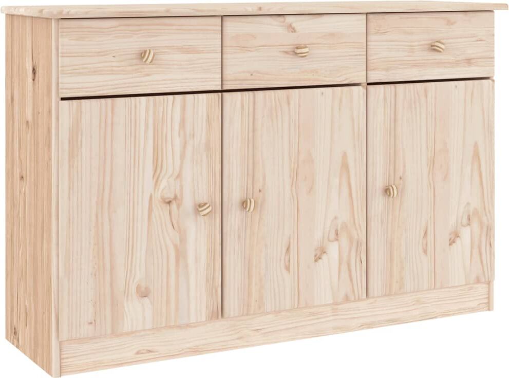 vidaXL Buffet ALTA 112x35x73 cm bois massif de pin