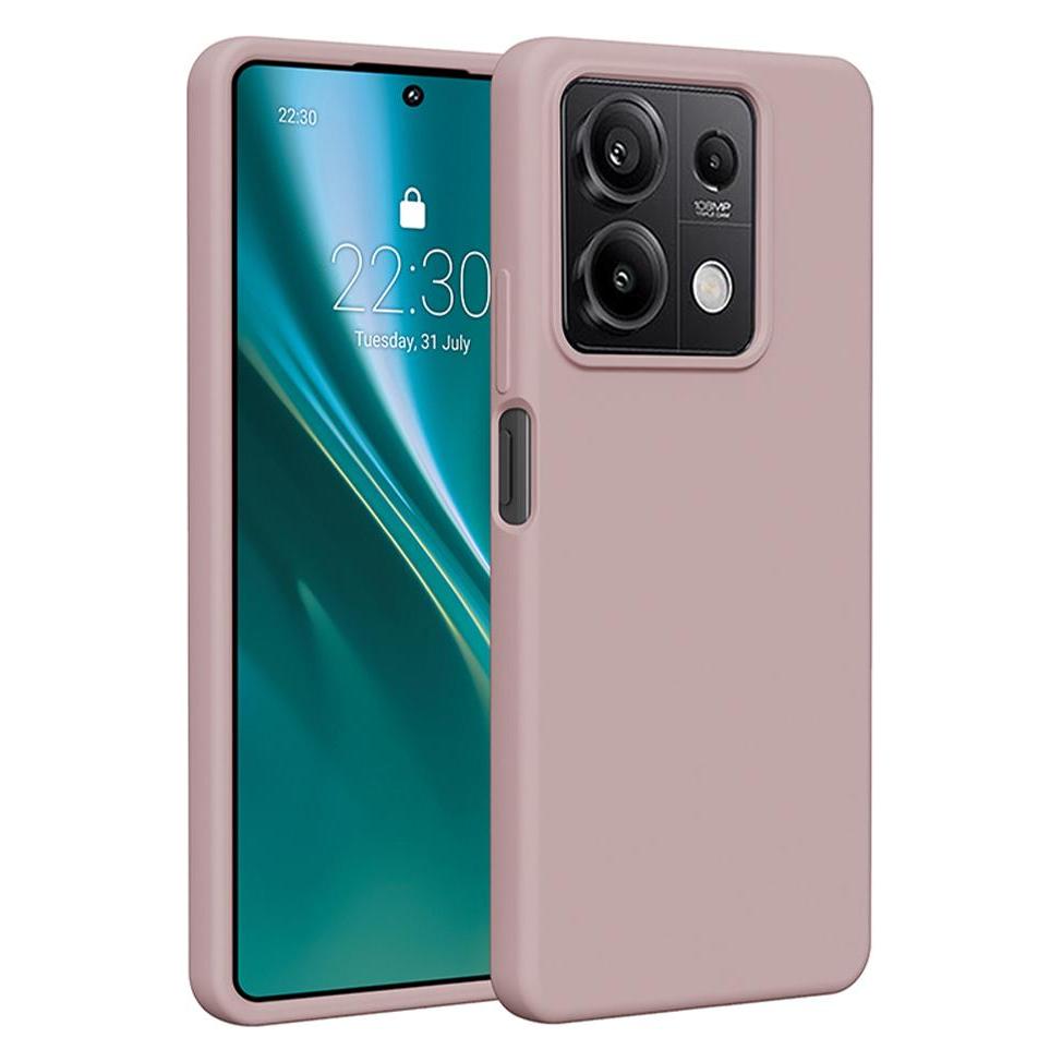Etteri Silikonhülle für Xiaomi Redmi Note 13 5G hellrosa (Xiaomi Redmi Note 13 5G) (46455187)
