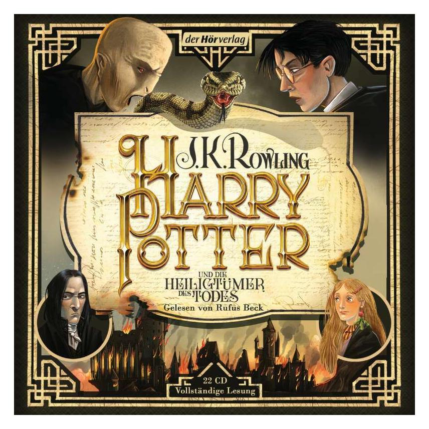 DHV Harry Potter und die Heiligtümer des Todes (Angela Kübrich, J.K. Rowling, Klaus Fritz, Rufus Beck, Deutsch) (8445-3718-5)