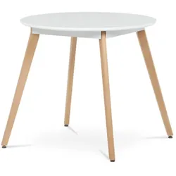 Autronic Esstisch 80x74 cm matt DT-316 WT