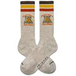 Jimmy Lion, Unisex, Sportsocken, Athletic Friends The Joey Special (36 - 40), Weiss, Beige