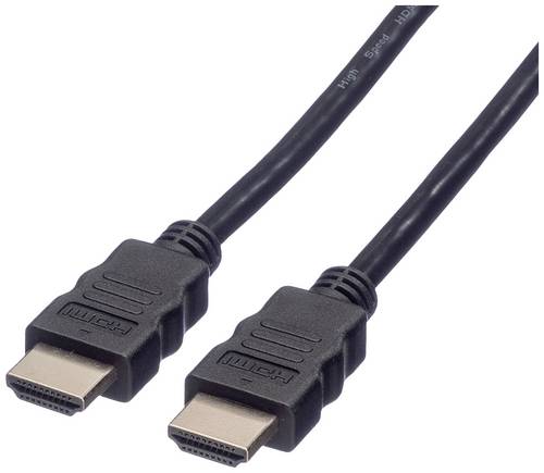 Roline HDMI Anschlusskabel HDMI-A Stecker 30.00 m Schwarz 11.04.5546 Geschirmt HDMI-Kabel