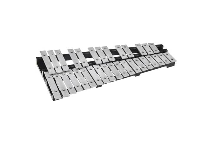 VEVOR 32 Note Glockenspiel Xylofoon Bell Kit, Percussie-instrument met hamers, drumsticks en draagtas, professionele klokkenspel Xylofoon percussie-instrumentenset voor volwassenen en studenten
