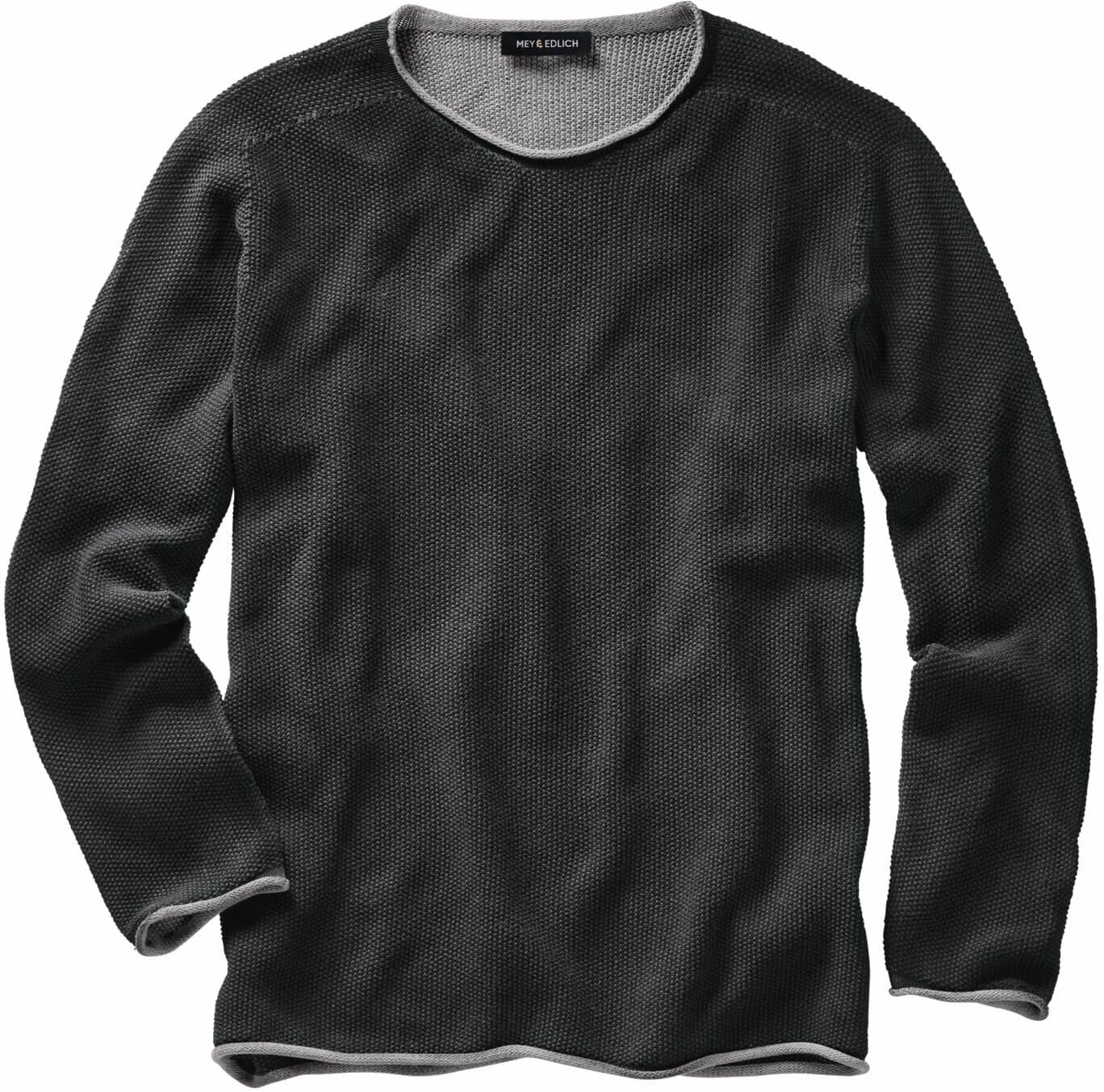 Mey & Edlich Schmirgel-Pullover Schwarz 56