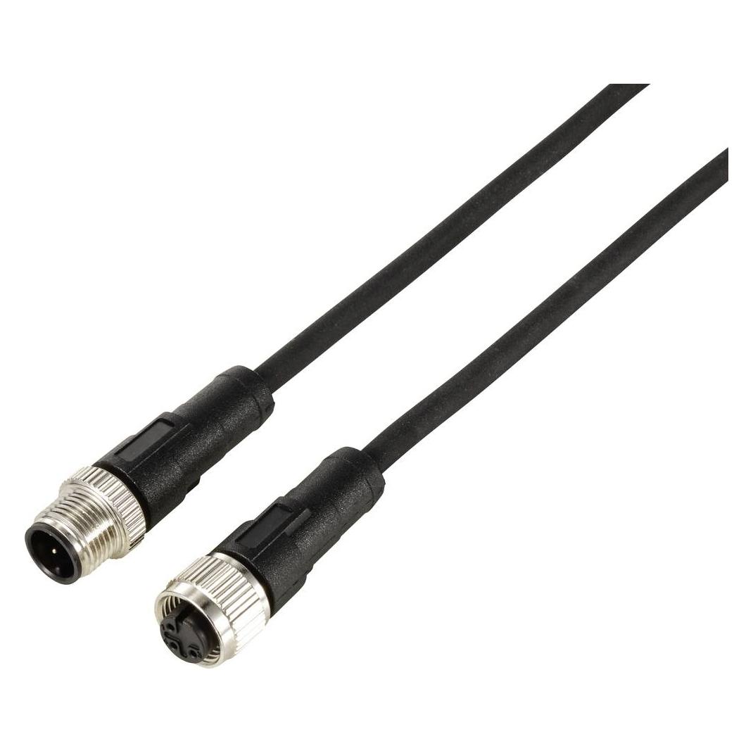 Tru Components TC-12833104 Sensor-Aktor-Verlängerungsleitung M12 Stecker gerade (TC-12833104)