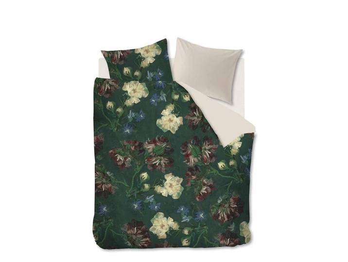Beddinghouse x Van Gogh Peonies Cushion Green