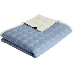 Mega Dot Tagesdecke 235 x 245 cm, blau