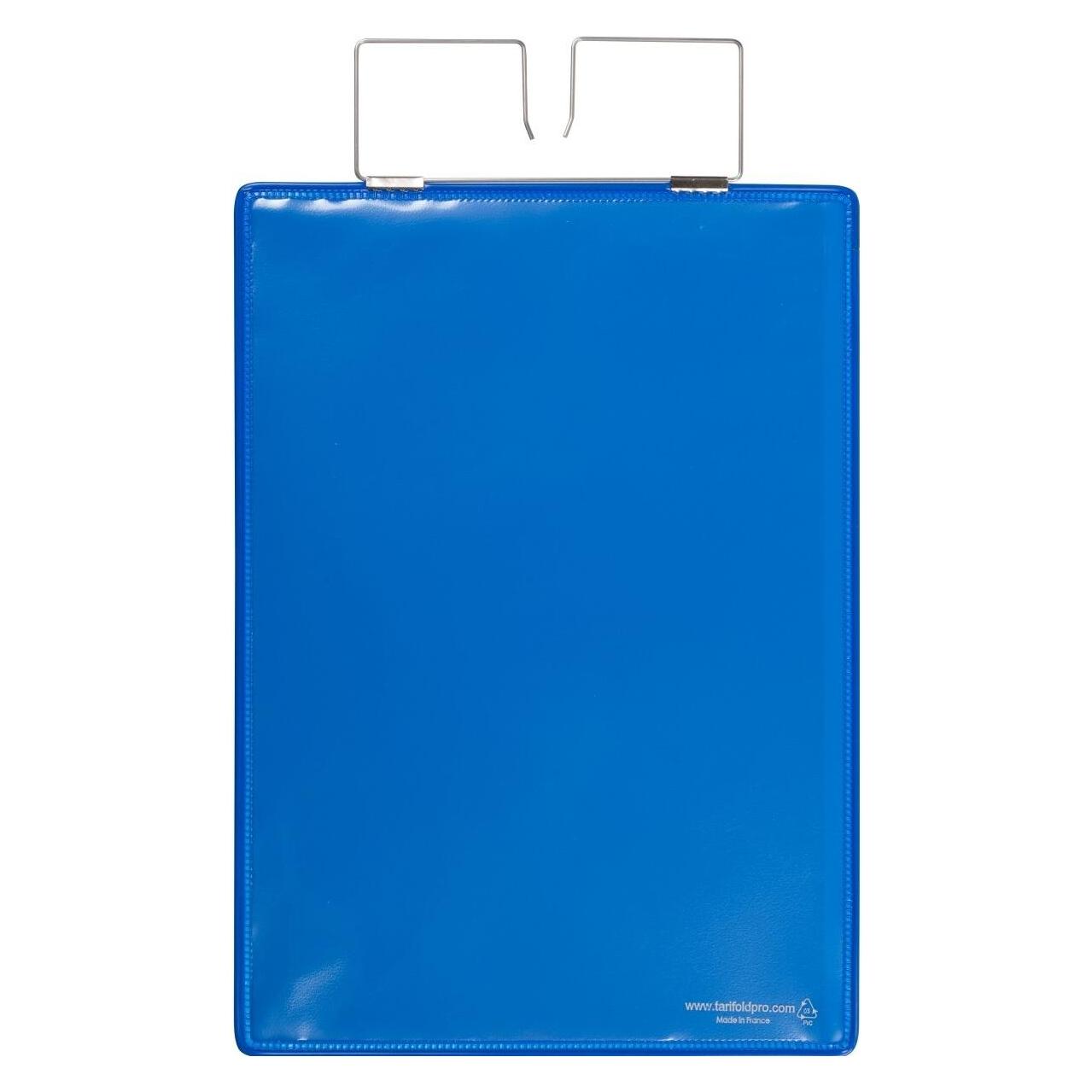 Tarifold Kennzeichnungshülle 165001 A4 hoch PVC bl 10 St./Pack. (165001)
