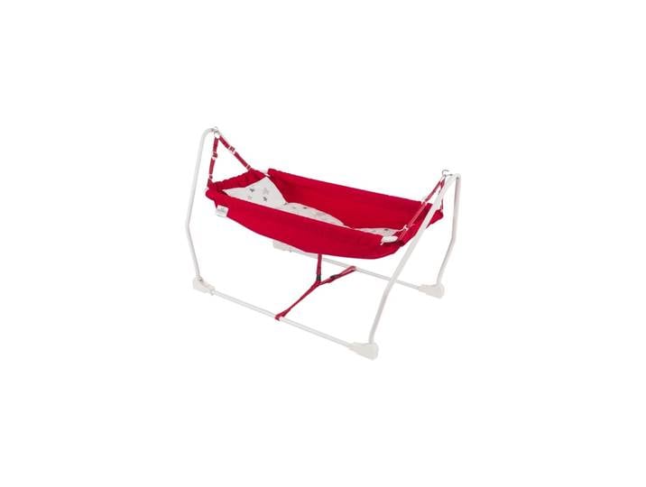 Hamac Pliant pour Bébé, Berceau à Bascule, Couffin pour Chambre d'Enfant Nouveau-Né, Capacité de 20 Noix, 120x66x59