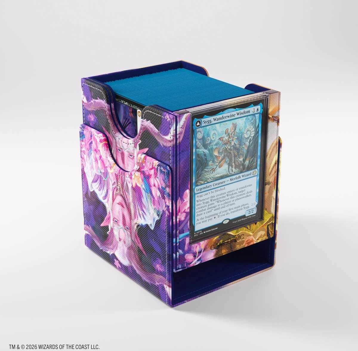 Gamegenic MTG Lorwyn Eclipsed Sidekick PRO 100+ XL – Morcants Loyalist / Dawnhand Eulogist, Magic: The Gathering, Holds 100 Double-Sleeved Cards