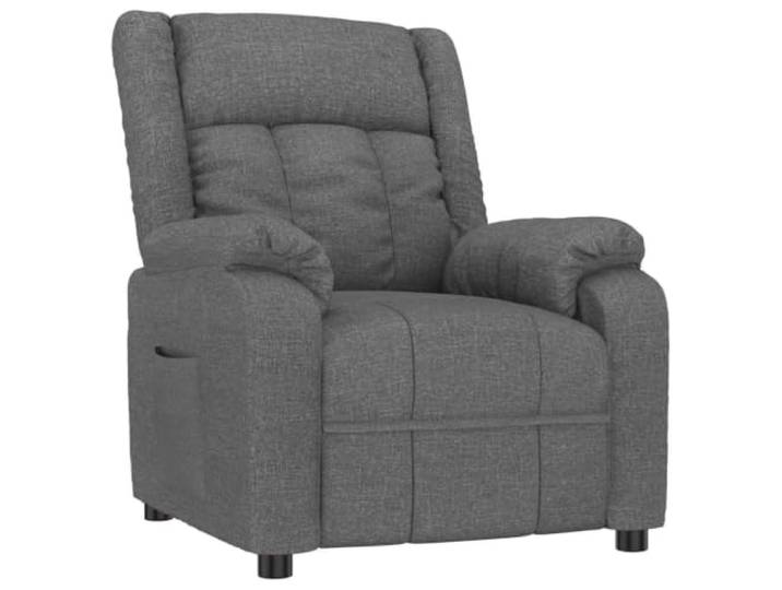 Heofavd Relaxsessel Manuell Verstellbar TV Sessel Stoff Dunkelgrau