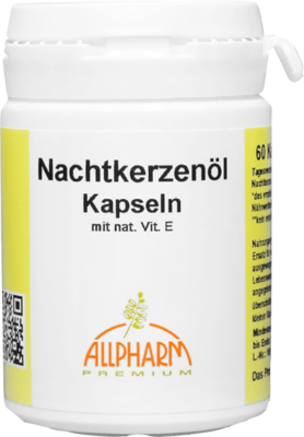 ALLPHARM Vertriebs GmbH NACHTKERZENÖL KAPSELN 42,9 g 03562141