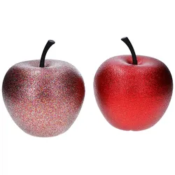 2er Set Pottery Pots Deko-Apfel XS Kupfer (Rot) & Bronze – 1x E2206-S1-GLMC & 1x E2206-S1-GLMB