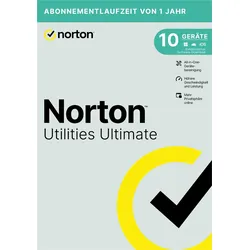 Norton Utilities Ultimate [10 Geräte - 1 Jahr]