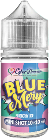 Cyber Flavour Blue Mery Aroma Mini Shot 10ml Mirtillo Ghiaccio