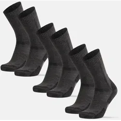 CLASSIC WANDER CREW SOCKEN - 3-Pack - Dunkelgrau - 35-38