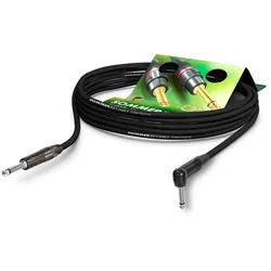 SOMMER CABLE Klinkenkabel 6,3 mono 1x 90° 3m sw Neutrik