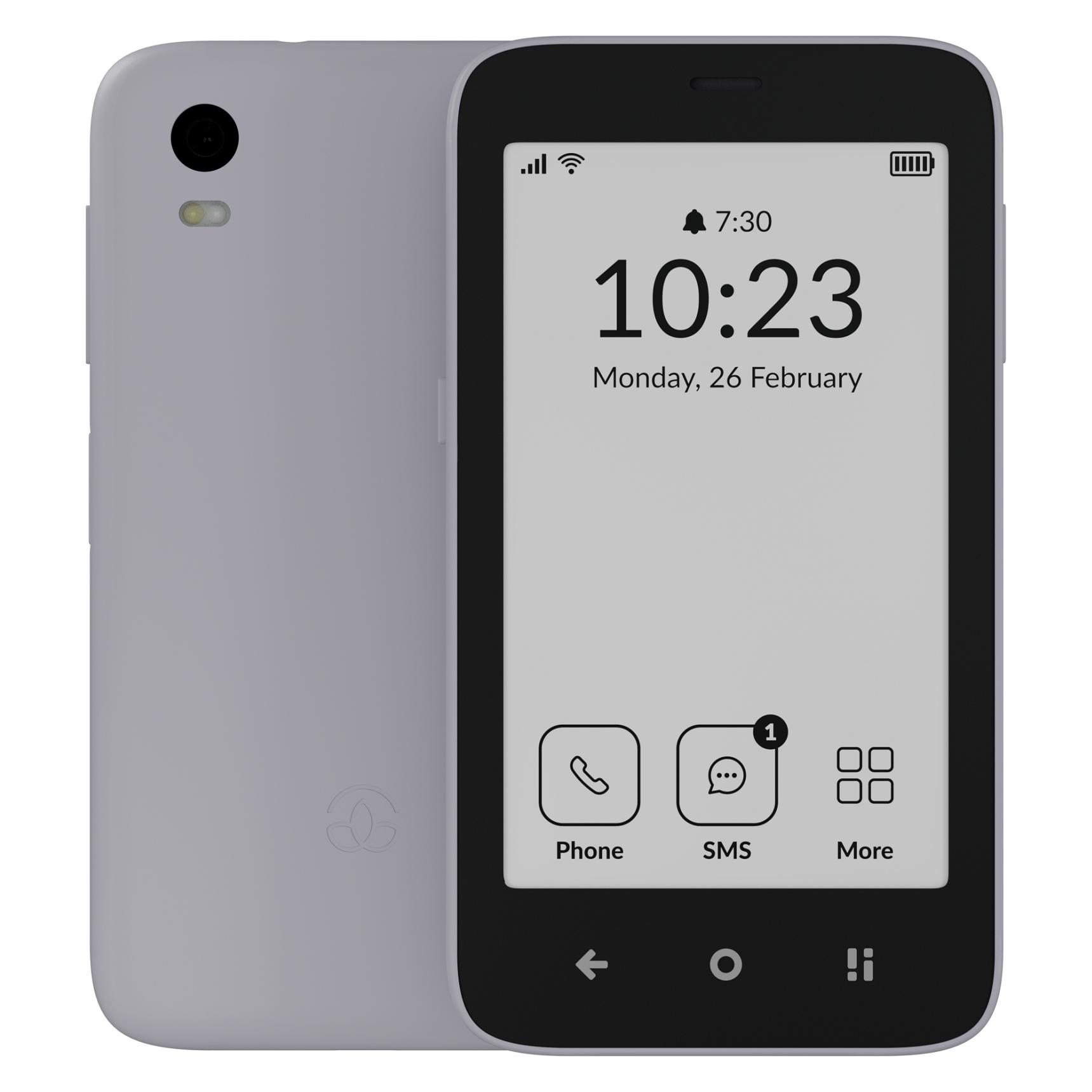 Mudita Kompakt (32 GB, Grey, 4.30", Hybrid Dual SIM + eSIM, 4G) (Kompakt PG)