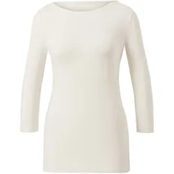 Tchibo - Shirt mit 3/4-Arm - Damen - Gr. XXL - creme