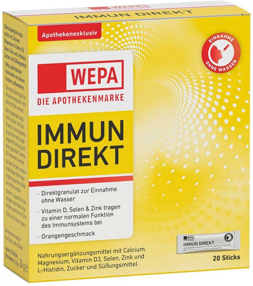 Wepa Immun Direkt Sticks Pulver