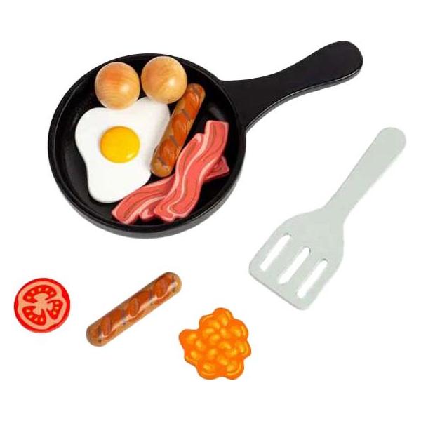 Bigjigs Frühstücksset aus Holz, 11-tlg. (BJ37027)