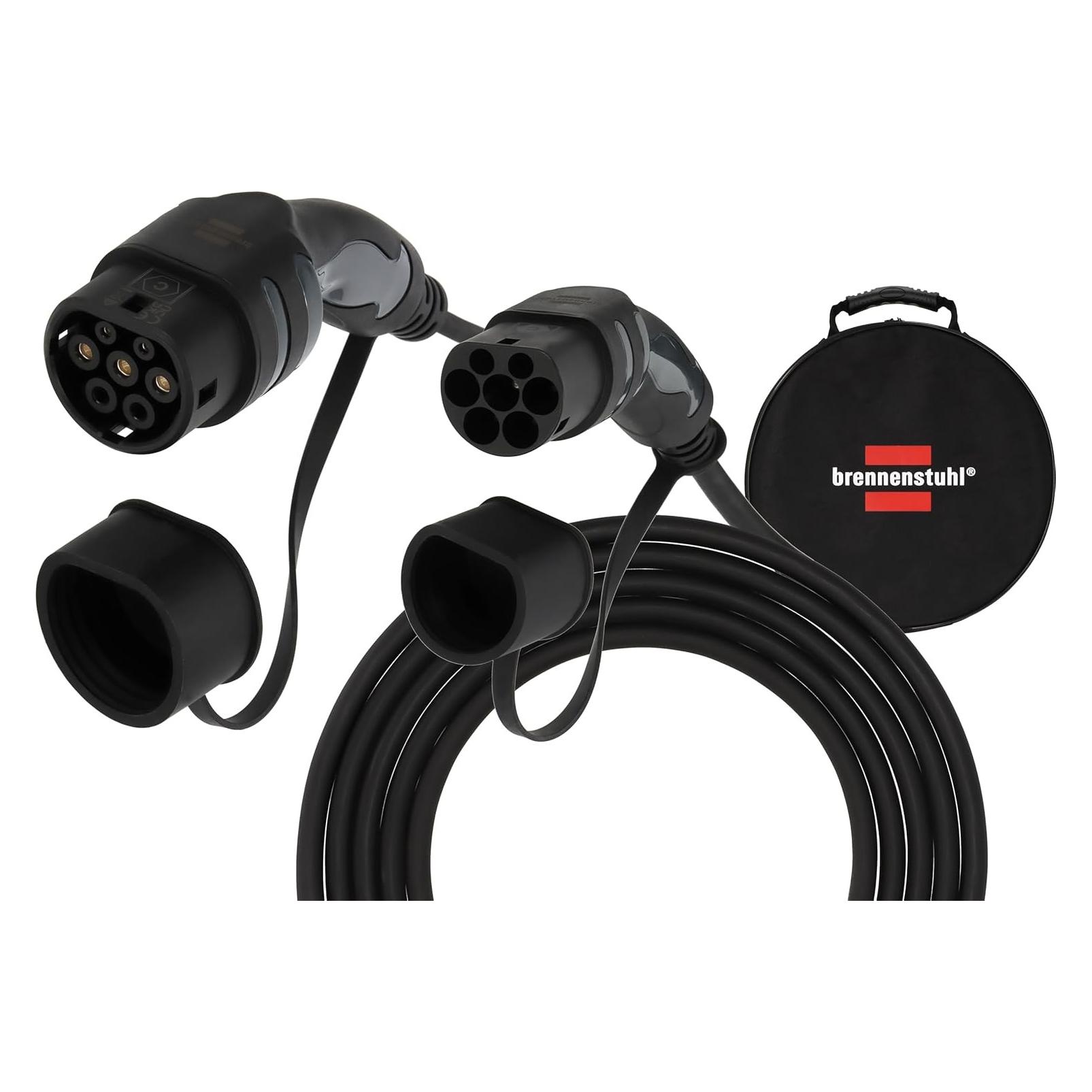 Brennenstuhl 1384000020 eMobility Ladekabel 7 m (Typ 2, 11 kW, 20 A, 7 m) (1384000020)