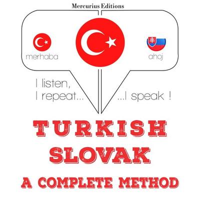 Türkçe - Slovakça: eksiksiz bir yöntem - JM Gardner, Audio, 9782821134096