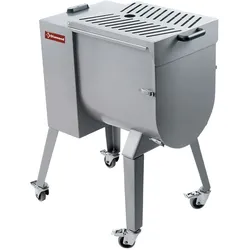 Edelstahl Fleischmixmaschine 50 kg, Stand mit Rädern (MCR-50P/NS)