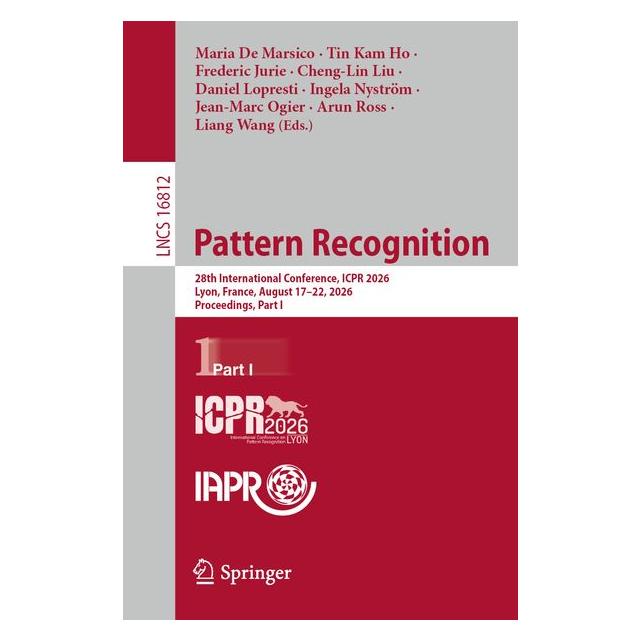 Springer Pattern Recognition (Englisch, Arun Ross, Cheng-Lin Liu, Daniel Lopresti, Frederic Jurie, Ingela Nyström, Jean-Marc Ogier, Kam Ho, Liang Wang, Maria De Marsico, Tin Kam Ho) (70885357)