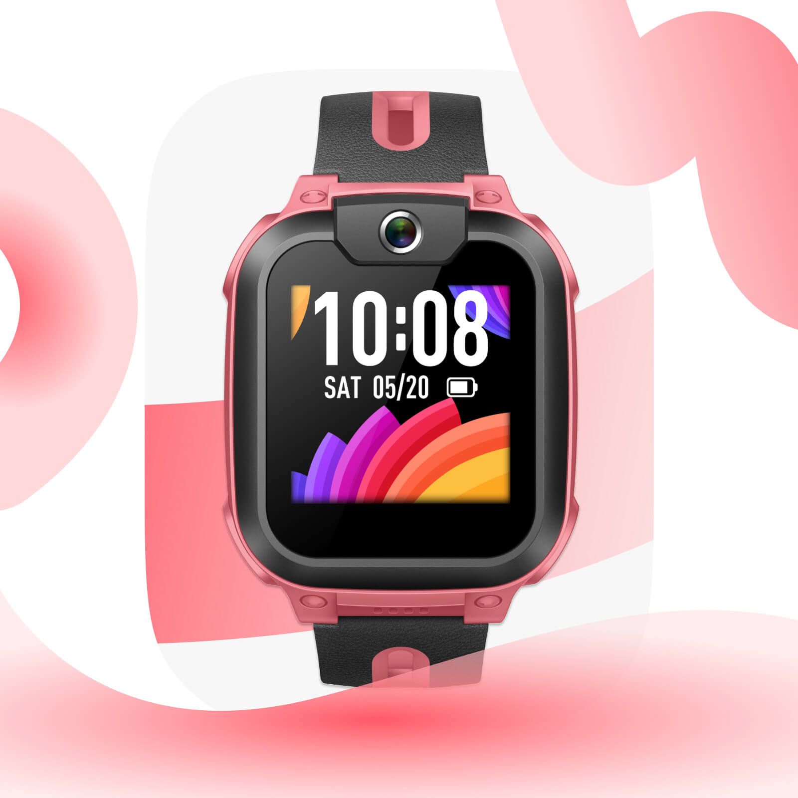 imoo Z1 Smartwatch Rechteckig IPX8 4G (Pink) 6953281008958