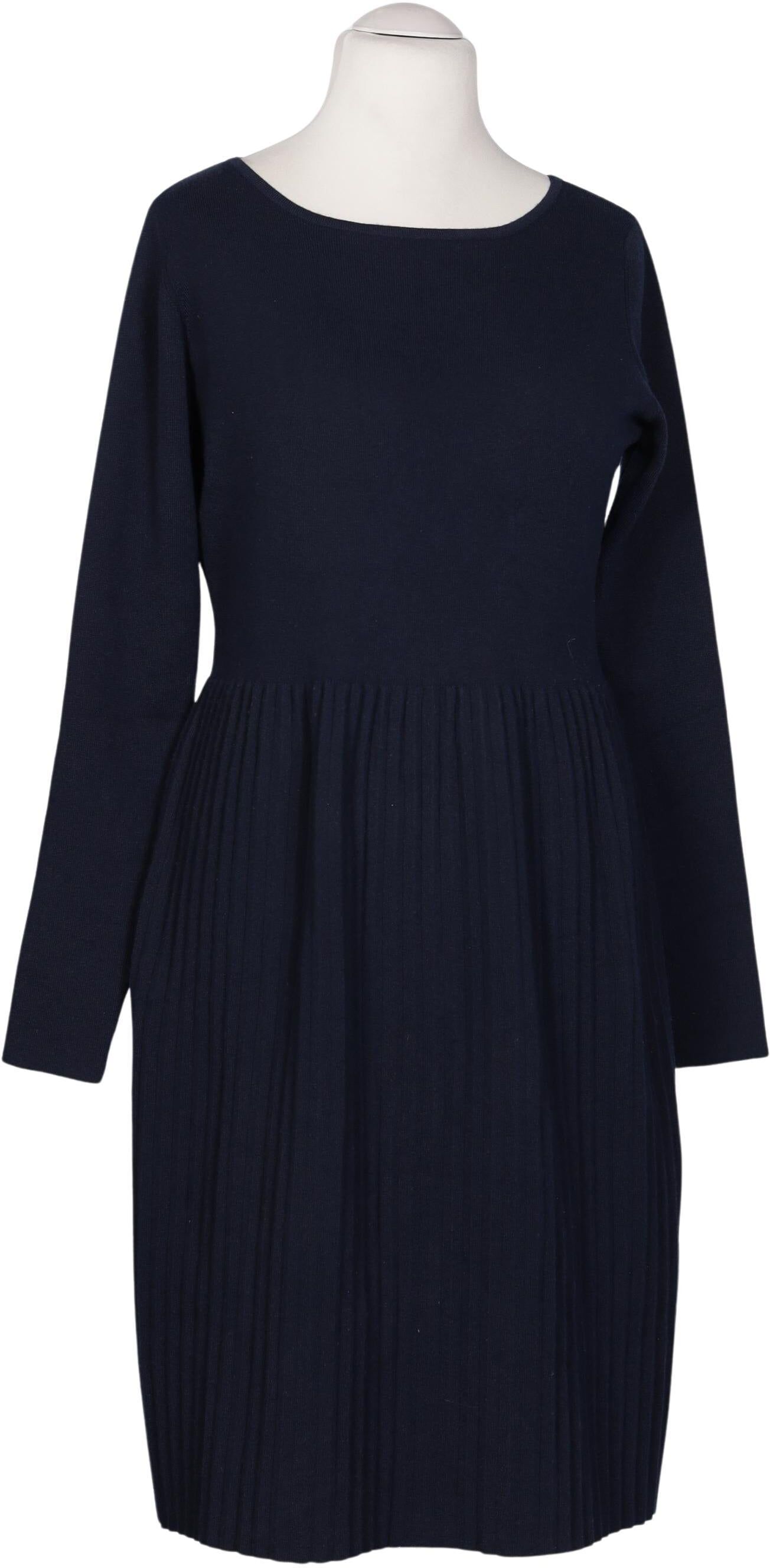 Culture Damen Kleid, Marineblau, Gr. L, Synthetik - Second Hand