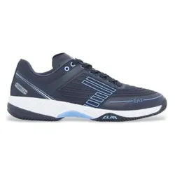EA7 Unisex. X8X242_XK438 Tennis Clay Schuhe navy (36), Wohnung, Schnürsenkel, Lässig, Sportlich, Tennis/Padel, Multisport, Marine
