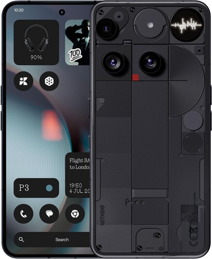 Nothing phone (3)   12 GB   256 GB   noir - Refurbished