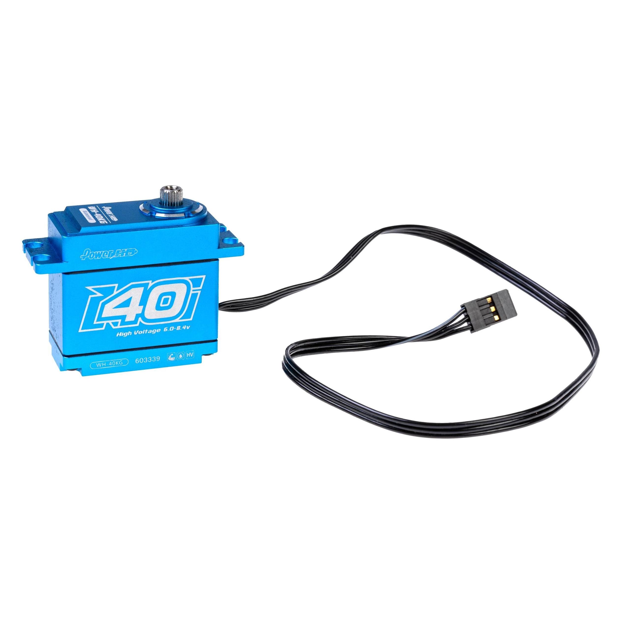 Power HD Servo WH-40KG / 29.0kg/0.20sec. 6V//40.0kg/0.17 8.4V / Digital / Waterproof (WH-40KG)