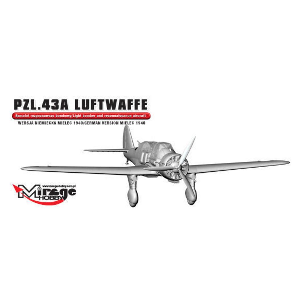 Mirage Hobby PZL.43A Luftwaffe Germ.Vers. MIELEC 1940 (481311)