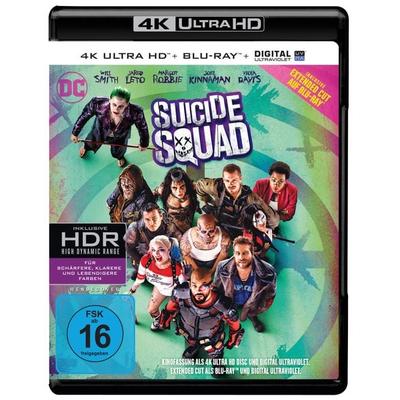 Suicide Squad (Kinofassung als 4K Ultra HD) (+ Extended Cut als Blu-ray), Blu-ray 4K