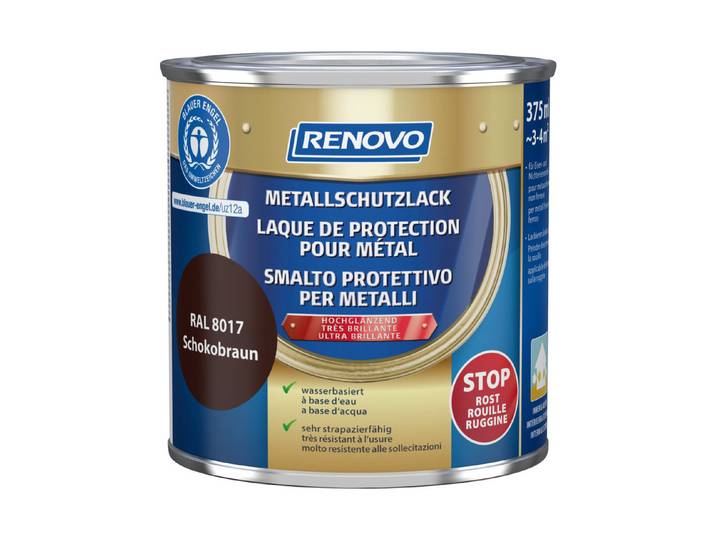 Renovo Metallschutzlack Braun 375 ml